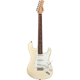 Guitarra Elétrica Tagima Stratocaster T635 Olympic White Orientação Da Mão Destro