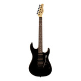 Guitarra Elétrica Tagima Tw Series Tg-510 Stratocaster De Tília Black Com Diapasão De Madeira Técnica