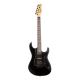 Guitarra Elétrica Tagima Tw Series Tg-520 De Tília Black Metálico Com Diapasão De Madeira Técnica