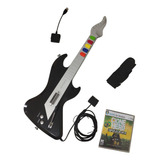 Guitarra Guitar Hero Clone Hero Ps2 Integris Seminova + Jogo