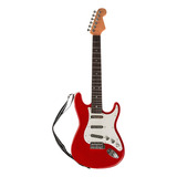 Guitarra Musical Art Brink Elétrica Show Rock Star Infantil