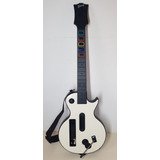 Guitarra Nintendo Wii Les Paul Branca Testada