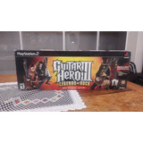 Guitarra Ps2 Guitar Hero + Jogo Original