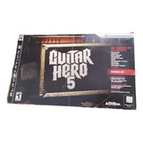 Guitarra Ps3 Ou Pc Guitar Hero 5 + Jogo Orignal
