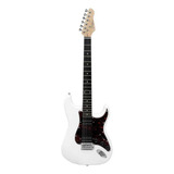 Guitarra Strato Giannini G-102 White Com Escudo Tortoise