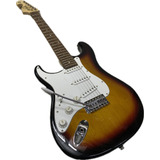 Guitarra T-735s Canhota Sunburst Tagima Novo E Original