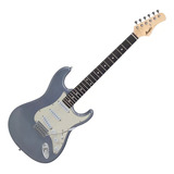 Guitarra Tagima Memphis Mg-30 Strato Caster Cor Cinza-escuro Material Do Diapasão Madeira Técnica Orientação Da Mão Destro