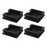 H Tampas Quadradas De Plástico De 75 Mm X 75 Mm, Inserções