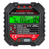Habotest Gfci Outlet Tester Com Display De Tensão 90-250v
