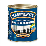 Hammerite Tinta Para Metais Esmalte 800ml Direto Na Ferrugem Cor Cinza