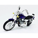 Harley Davidson Fxdwg Dyna Wide Glide 2001 S34 1:18 Maisto