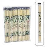 Hashi Bambu 100 Pares Para Sushi Sashimi Cozinha Oriental