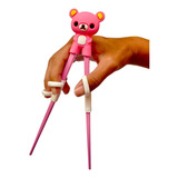 Hashi Infantil Com Suporte Para Dedos Personagem Diversos