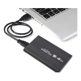 Hd Externo 500 Gb De Bolso Usb 2.0 Prata Já Cor Preto