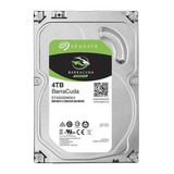 Hd Seagate Barracuda 4tb 4000gb 64mb Sata3 6gb/s St4000dm004