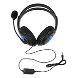 Headset Com Microfone Para Joystick De Ps4 Compatível