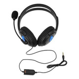 Headset Com Microfone Para Joystick De Ps4 Compatível
