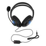 Headset Com Microfone Para Joystick De Ps4 Compatível