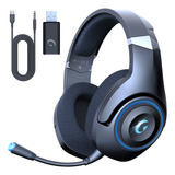 Headset Gamer Com Led Rgb Fone De Ouvido Microfone Para Pc