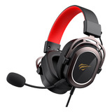 Headset Gamer Havit Gamenote H2008d Preto/vermelho