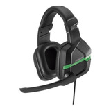 Headset Gamer Multilaser Warrior Askari P3 Stereo Xbox Verde