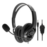 Headset Gamer Para Xbox Com Microfone Estereo 100mv Preto