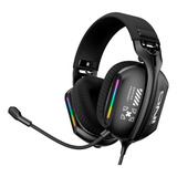 Headset Gamer Profissional Onikuma X12 Rgb Preto