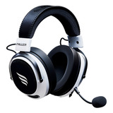 Headset Gamer Sem Fio Fallen Morcego Pro Wireless Bluetooth Driver 53mm Branco E Preto