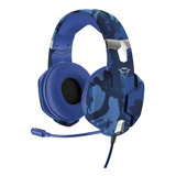 Headset Gamer Trust Carus Blue Gxt 322b Stereo - 23249