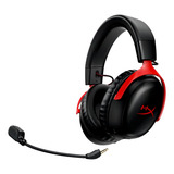 Headset Hyperx Cloud Iii Wireless Preto Vermelho