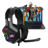 Headset Knup Kp-489 Rgb 7.1 Pc Xbox Cor Preto