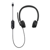 Headset Microsoft Modern Usb Drivers 28mm - Preto