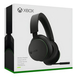 Headset Microsoft Xbox Wireless - Multiplataforma Tll-00008 Cor Preto