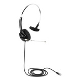 Headset Mono Rj9 Tubo De Voz Removível Ths 40 Rj9 Intelbras