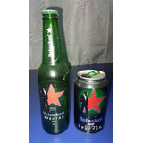 Heineken 007 Contra Spectre Lata Garrafa Tampinha Raro 2016