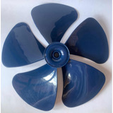Hélice Ventilador Antigo General Electric / Ge - Azul 30cm