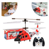 Helicóptero Com Controle Remoto Falcão 2 Canais Brinquedo
