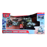 Helicoptero Gi Joe Motorized Turbo Chopper Com Som E Luz