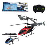 Helicóptero Kinger Recarregável C/ Led Controle E 2,5 Canais