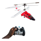Helicóptero Recarregável Falcão 3 De Controle Remoto 