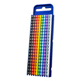 Hellermanntyton Marcador Encaixe 1,5-2,5 Mm² Wic2 Números 0-9 Cores Cartela