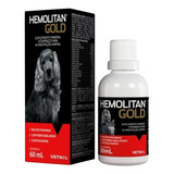 Hemolitan Gold 60ml - Vetnil - Suplemento Vitamínico