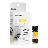 Henna Indiana Para Sobrancelhas Glance Loiro Claro Rare Way