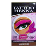 Henna Para Sobrancelha Tattoo Henna Louro Escuro