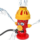 Hidrante Brinquedo Chafariz Diversão Bombeiro Jato Água 