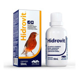 Hidrovit Vetnil 50 Ml Vitamina Para Pássaros
