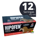 Hipofen Vermífugo Cx/12un Equinos Éguas Potro Pasta Oral 20g