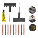 Hns Kit Reparo De Pneu Carro E Moto Com 5 Espaguetes