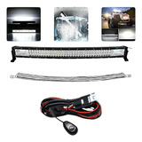 Holofote Luminaria Curva 76cm Farol 504w Barra 12-24v Brinde