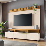 Home Hb Moveis Artis Para Tv Até 70 2 Portas Cor Cinamomo/off White